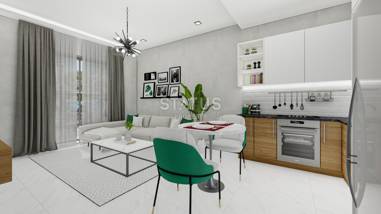 Elite complex in Kestel, apartments of various layouts up to 145 m2. фото 16