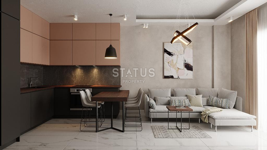 Уютный бутик-комплекс на стадии котлована в районе Авсаллар, апартаменты от 50 до 84 кв.м. фото 8