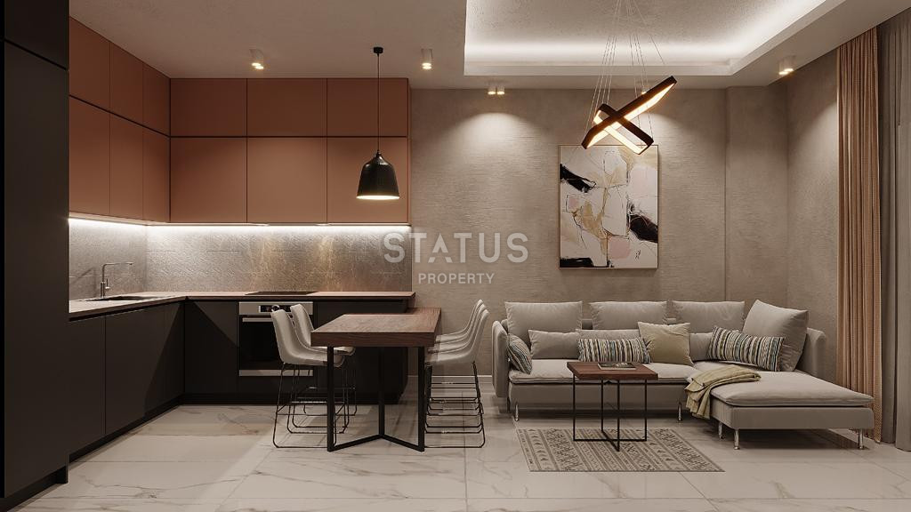 Уютный бутик-комплекс на стадии котлована в районе Авсаллар, апартаменты от 50 до 84 кв.м. фото 11