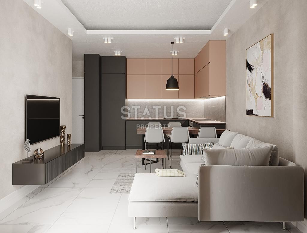 Уютный бутик-комплекс на стадии котлована в районе Авсаллар, апартаменты от 50 до 84 кв.м. фото 14