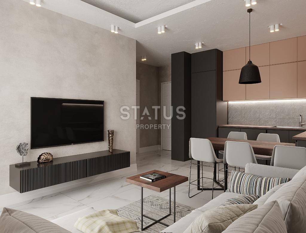 Уютный бутик-комплекс на стадии котлована в районе Авсаллар, апартаменты от 50 до 84 кв.м. фото 15