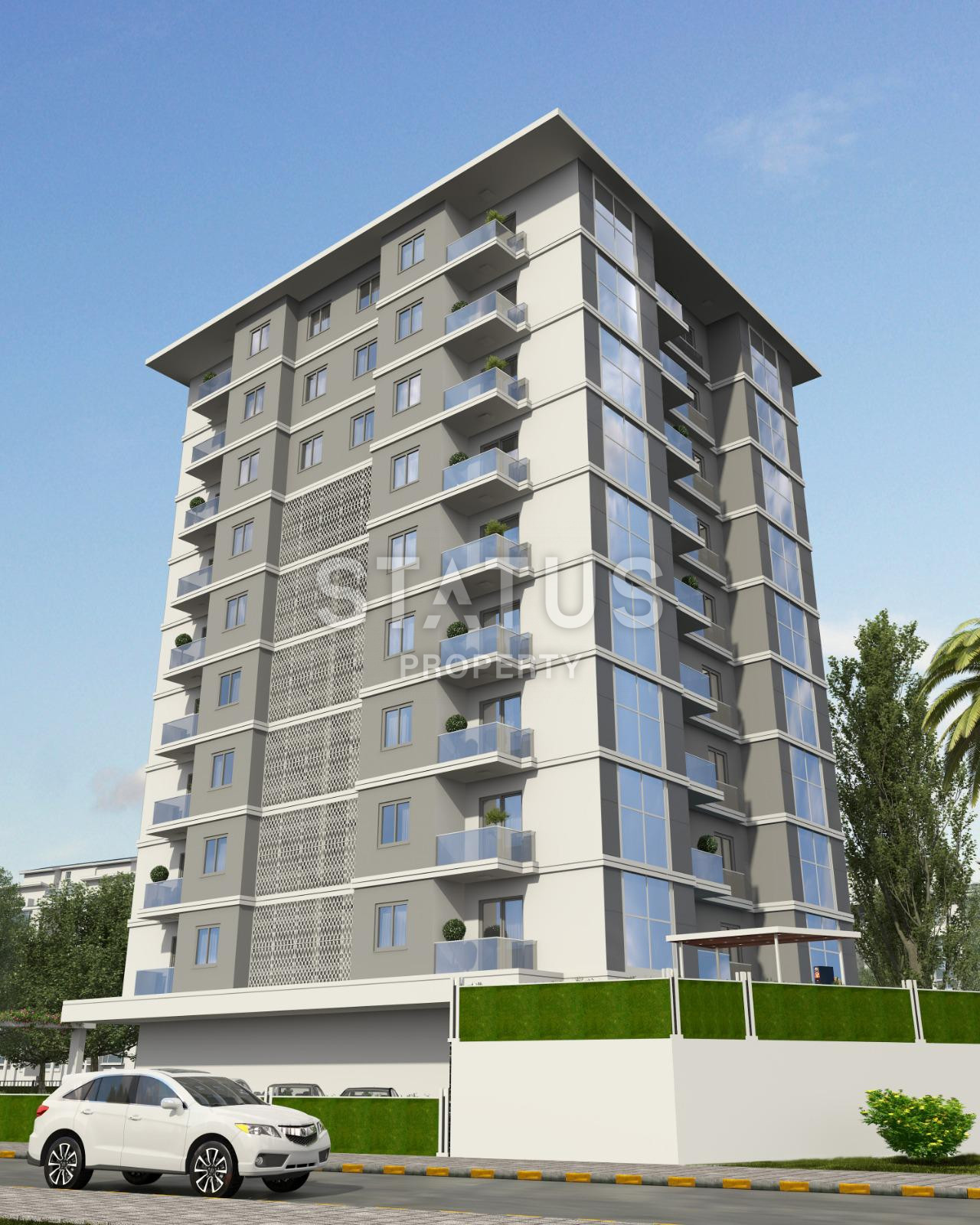 Investment project at the excavation stage in Mahmutlar, apartments from 51.4 to 120 m2. фото 5