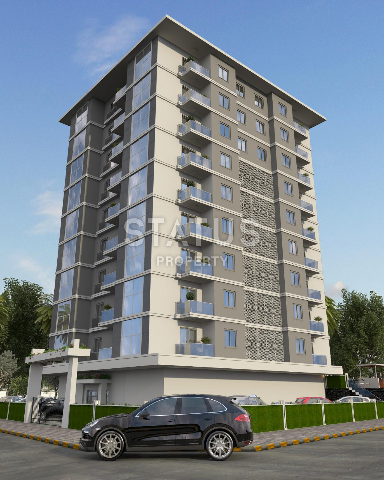 Investment project at the excavation stage in Mahmutlar, apartments from 51.4 to 120 m2. фото 6