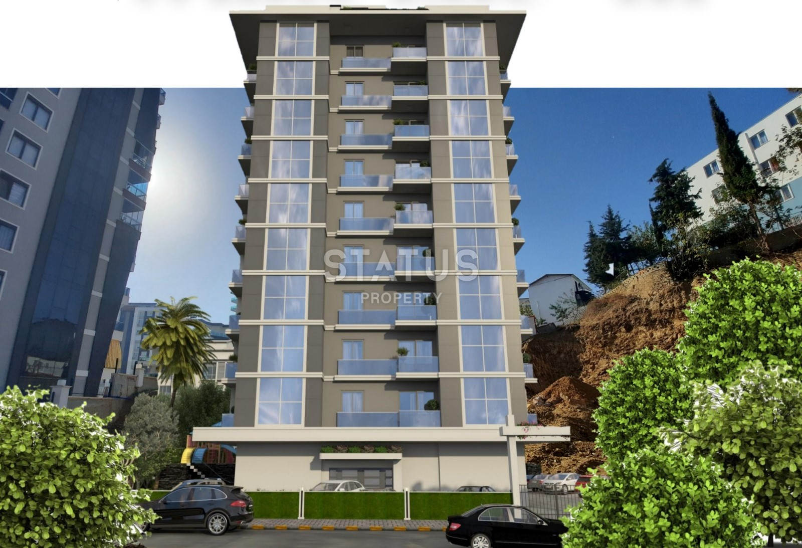 Investment project at the excavation stage in Mahmutlar, apartments from 51.4 to 120 m2. фото 11