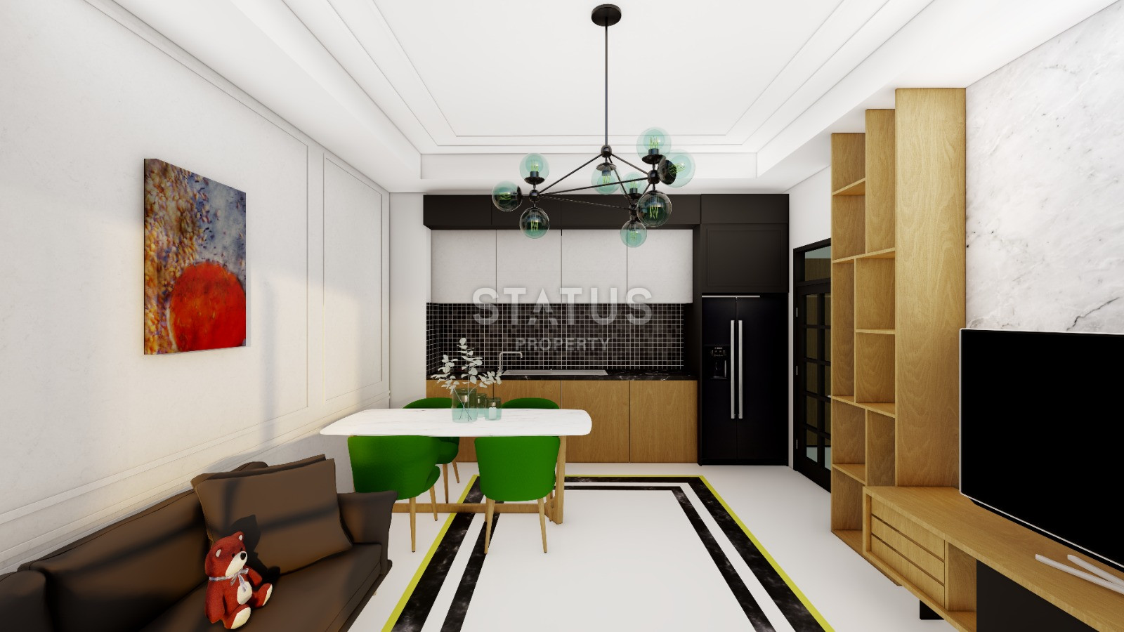 Investment project at the excavation stage in Mahmutlar, apartments from 51.4 to 120 m2. фото 19