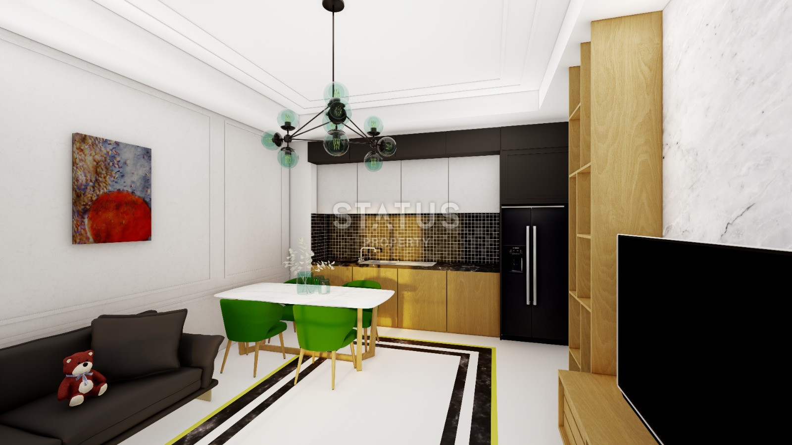 Investment project at the excavation stage in Mahmutlar, apartments from 51.4 to 120 m2. фото 20