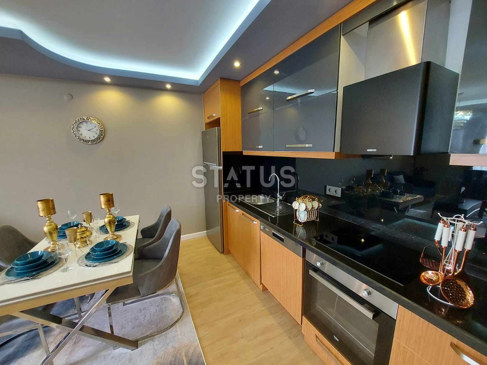 Меблированные апартаменты 2+1, в 300 метрах от моря, в районе Махмутлар, 110 кв.м. фото 24