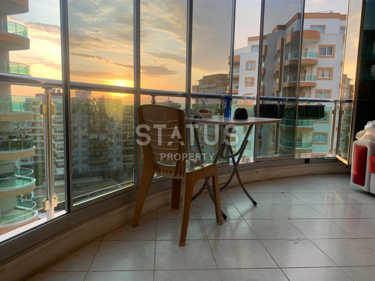 Просторная меблированная квартира 2+1 в комплексе с инфраструктурой в Махмутларе, 130 м2. фото 1