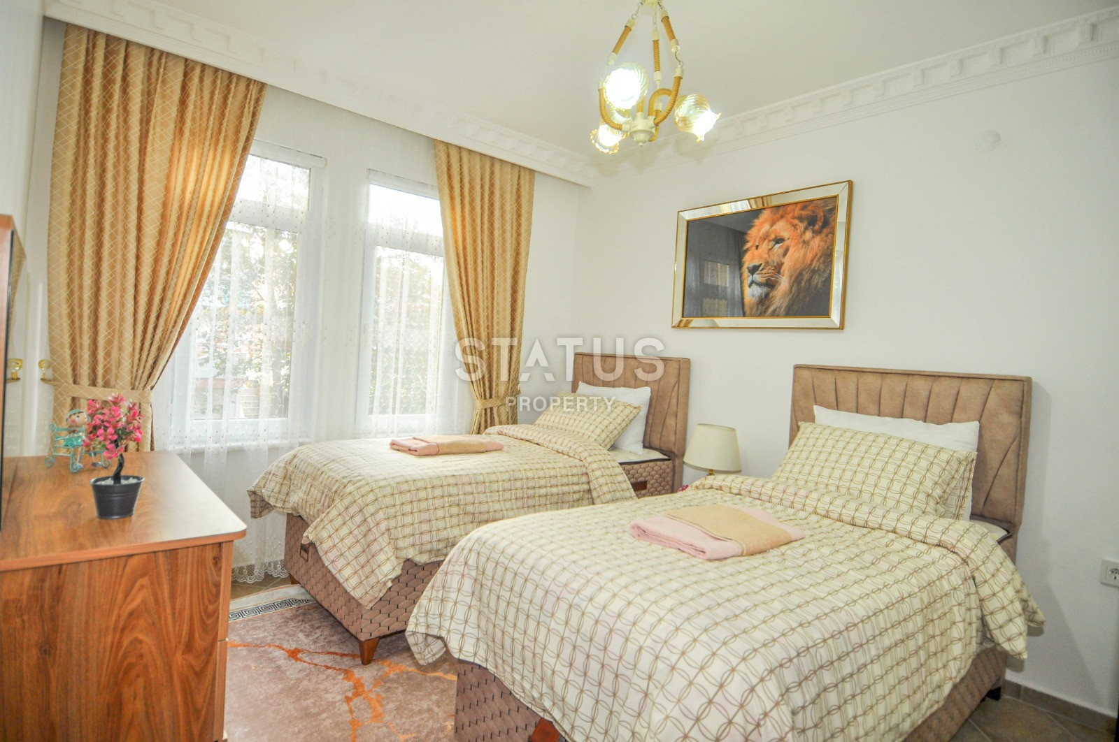 Мебелированная квартира 2+1, в районе Кестель, 125 кв.м. фото 6