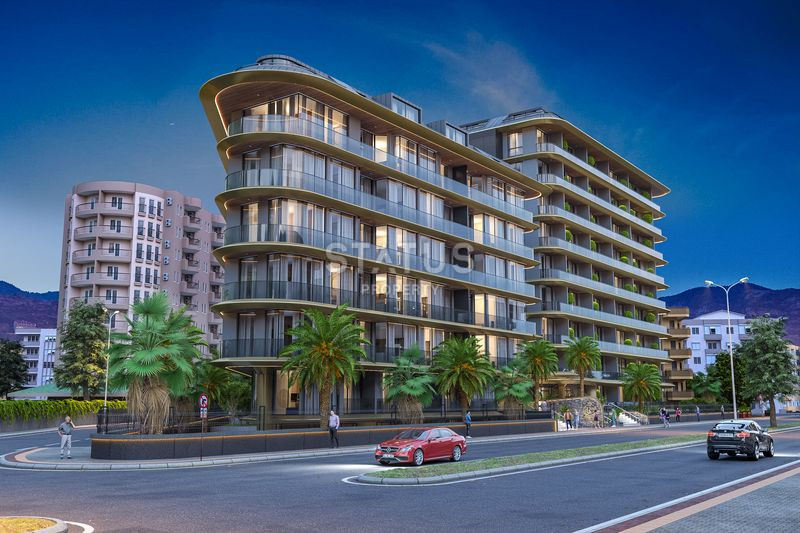 Инвестиционный элитный проект в 300 метрах от пляжа Клеопатры! Отельная инфраструктура и апартаменты с видом на историческую Крепость Алании! фото 3