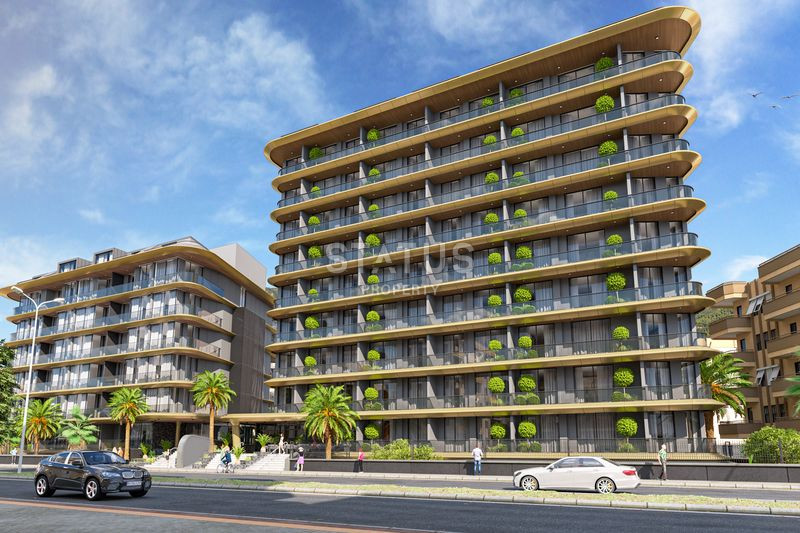 Инвестиционный элитный проект в 300 метрах от пляжа Клеопатры! Отельная инфраструктура и апартаменты с видом на историческую Крепость Алании! фото 4