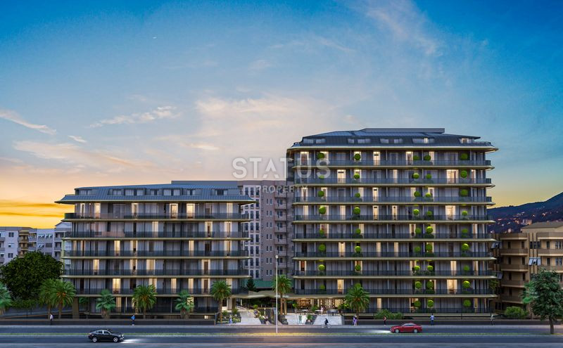 Инвестиционный элитный проект в 300 метрах от пляжа Клеопатры! Отельная инфраструктура и апартаменты с видом на историческую Крепость Алании! фото 6