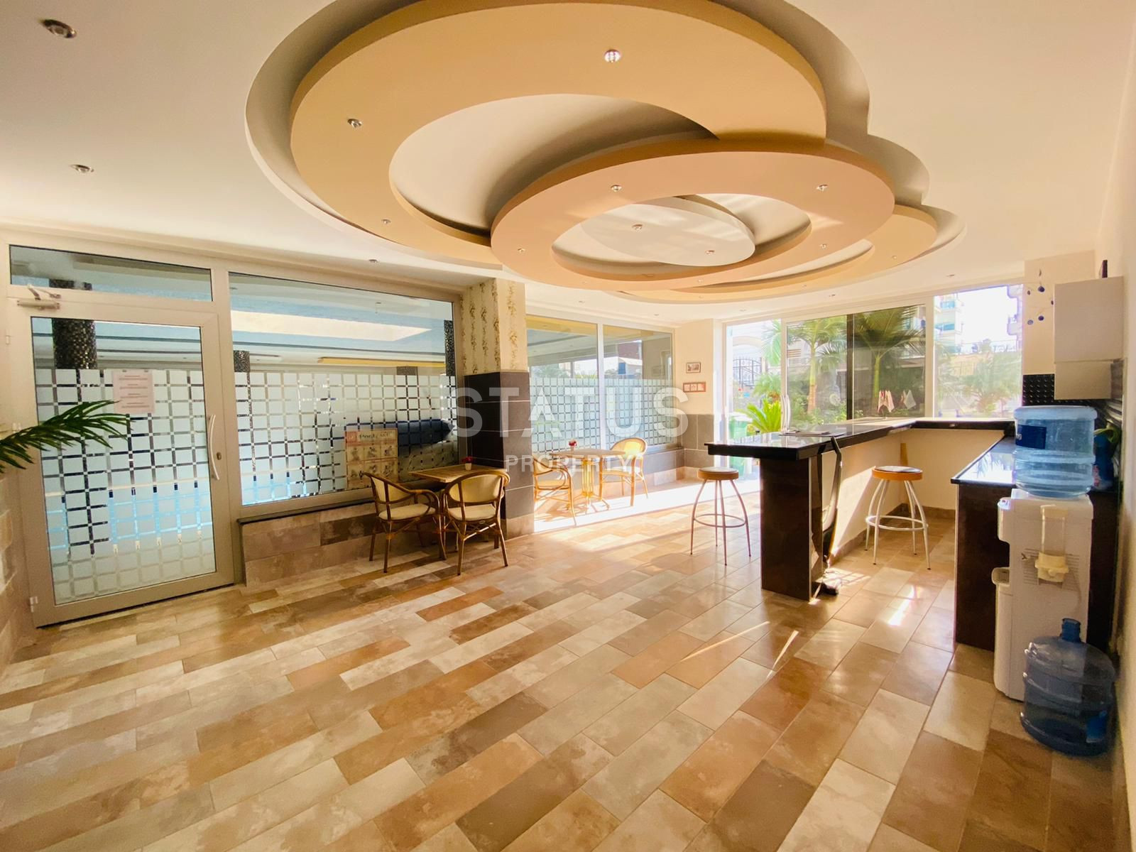 Меблированная квартира 1+1, в 100 метрах от моря, в районе Кестель, 70 кв.м. фото 9