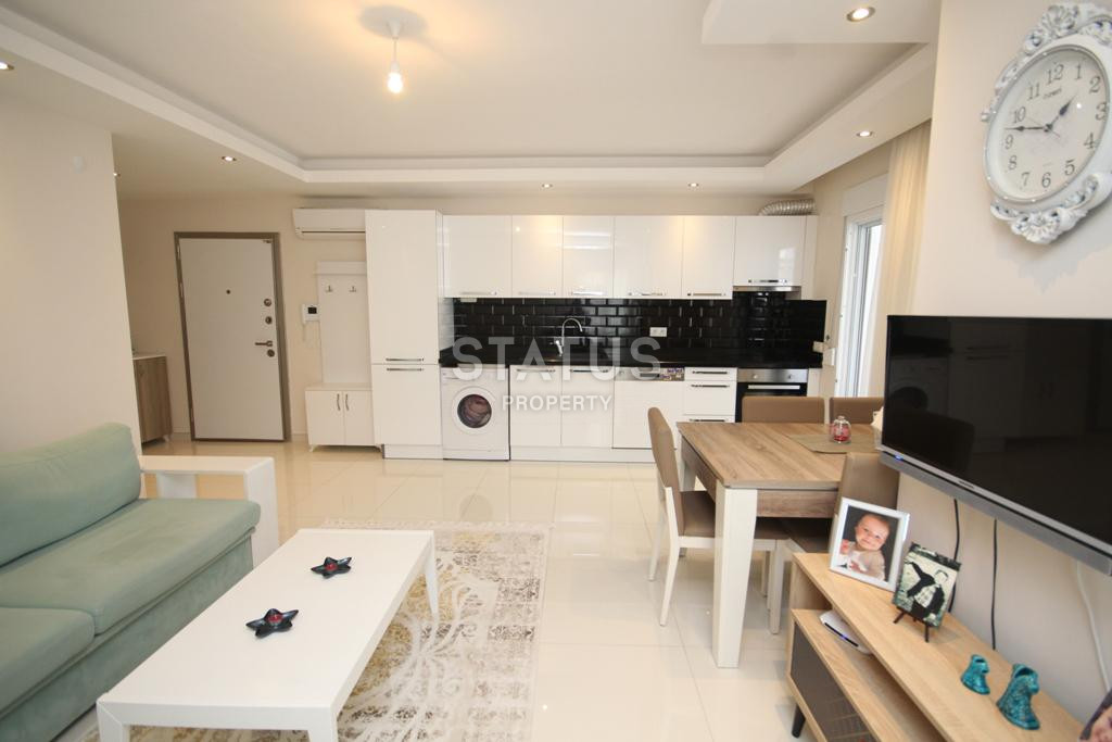 Меблированная квартира 1+1, в 100 метрах от моря, в районе Кестель, 70 кв.м. фото 18