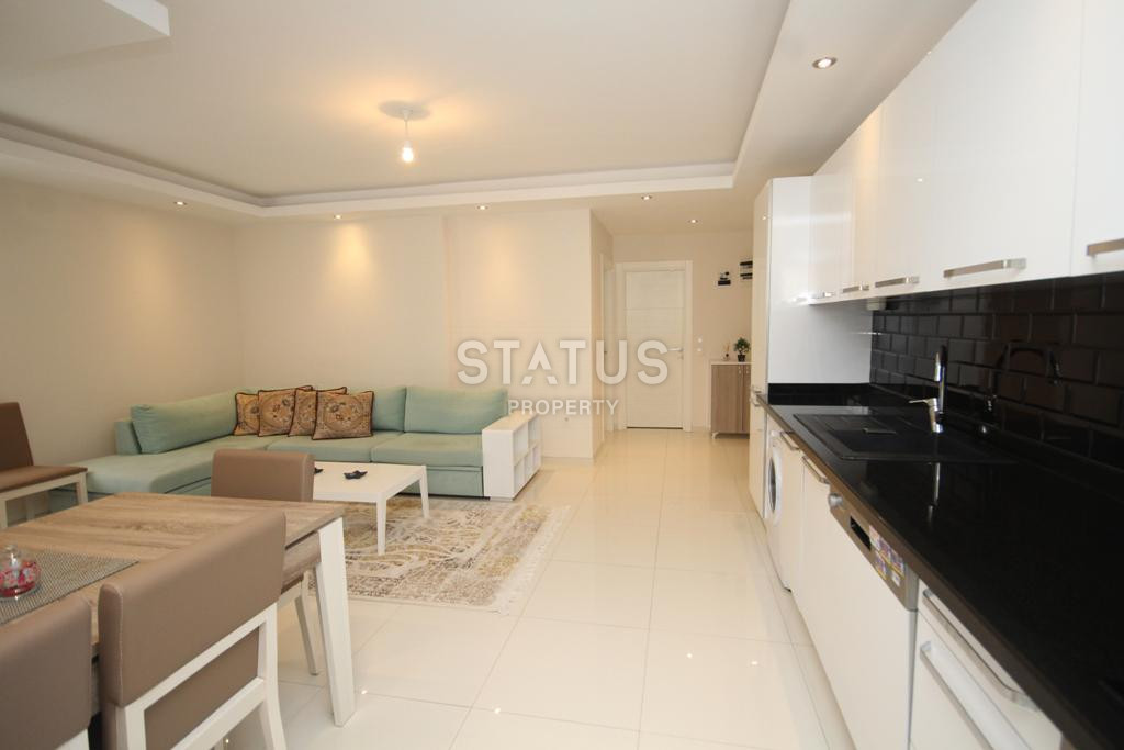 Меблированная квартира 1+1, в 100 метрах от моря, в районе Кестель, 70 кв.м. фото 21