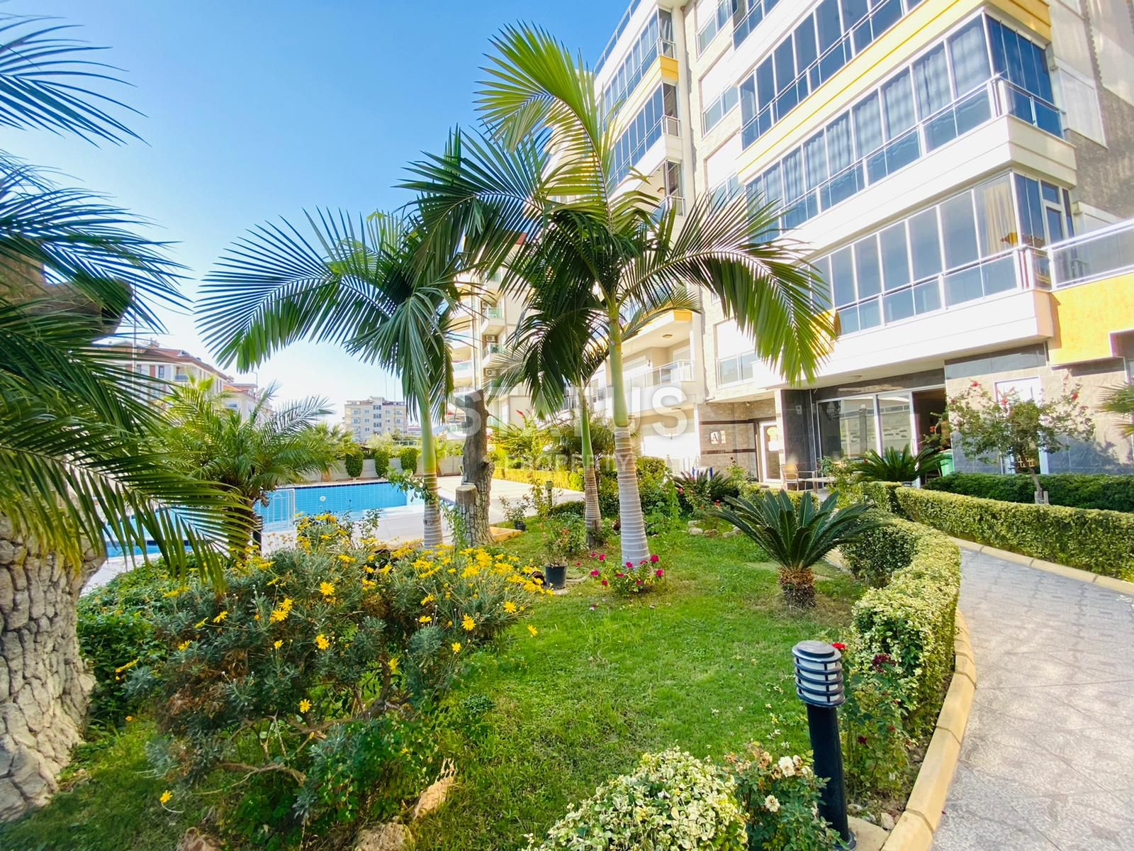 Меблированная квартира 1+1, в 100 метрах от моря, в районе Кестель, 70 кв.м. фото 30