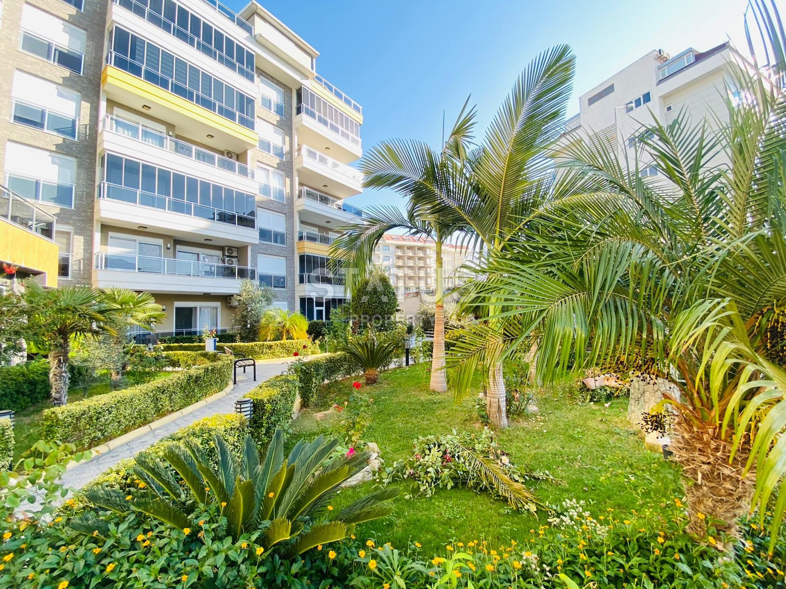 Меблированная квартира 1+1, в 100 метрах от моря, в районе Кестель, 70 кв.м. фото 32