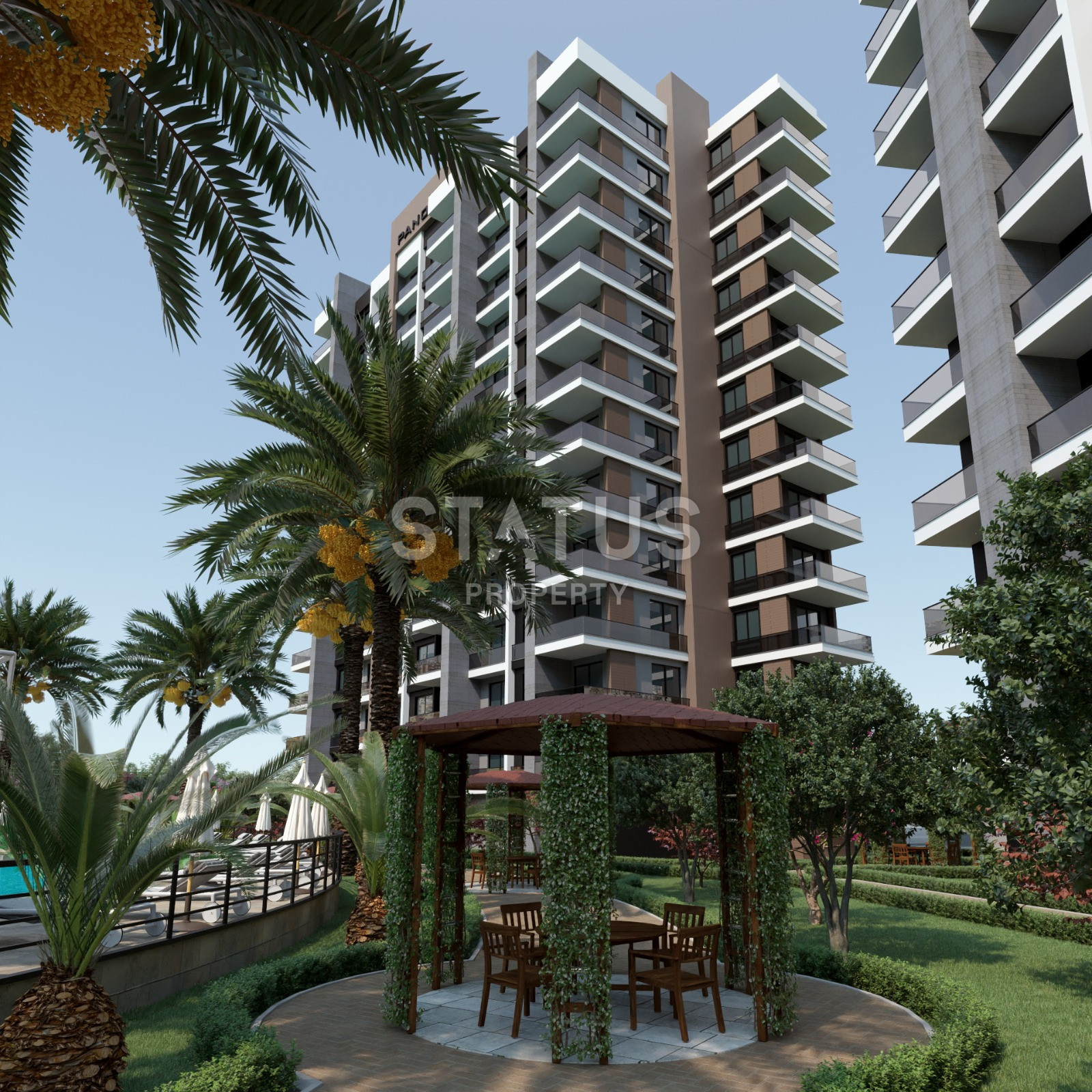 Проект на стадии строительства 1+1, 2+1 в районе Томюк, 350 м до моря! фото 3