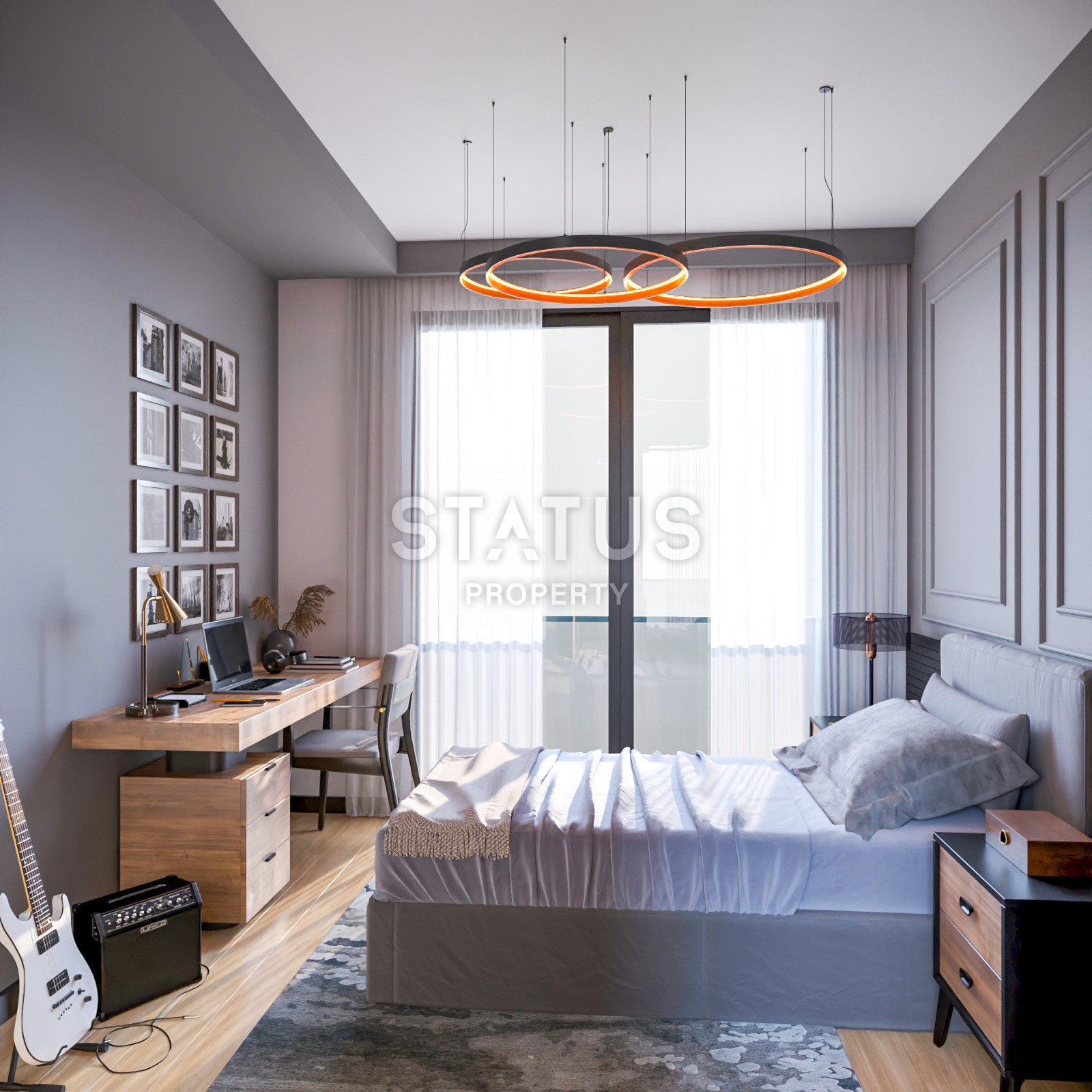 Проект на стадии строительства 1+1, 2+1 в районе Томюк, 350 м до моря! фото 13