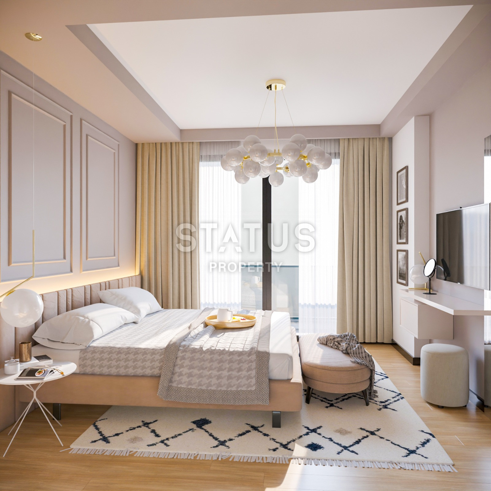 Проект на стадии строительства 1+1, 2+1 в районе Томюк, 350 м до моря! фото 15