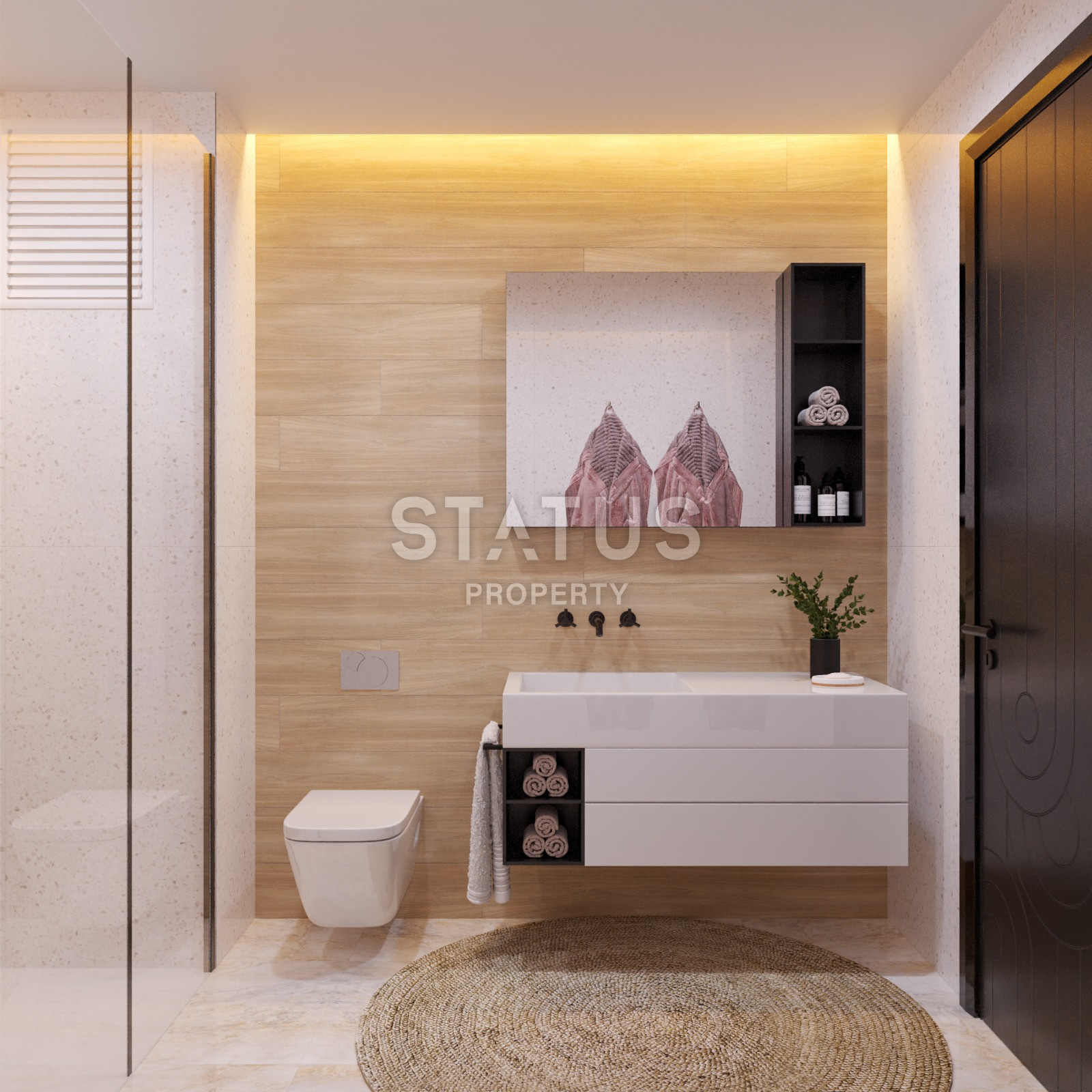 Проект на стадии строительства 1+1, 2+1 в районе Томюк, 350 м до моря! фото 16