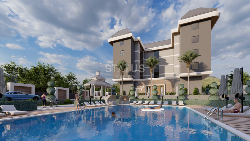 Complex on the first coastline in Kargicak. Apartments and penthouses from 50 to 175 m2. фото 8