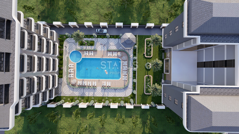 Complex on the first coastline in Kargicak. Apartments and penthouses from 50 to 175 m2. фото 9