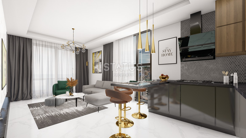 Complex on the first coastline in Kargicak. Apartments and penthouses from 50 to 175 m2. фото 12