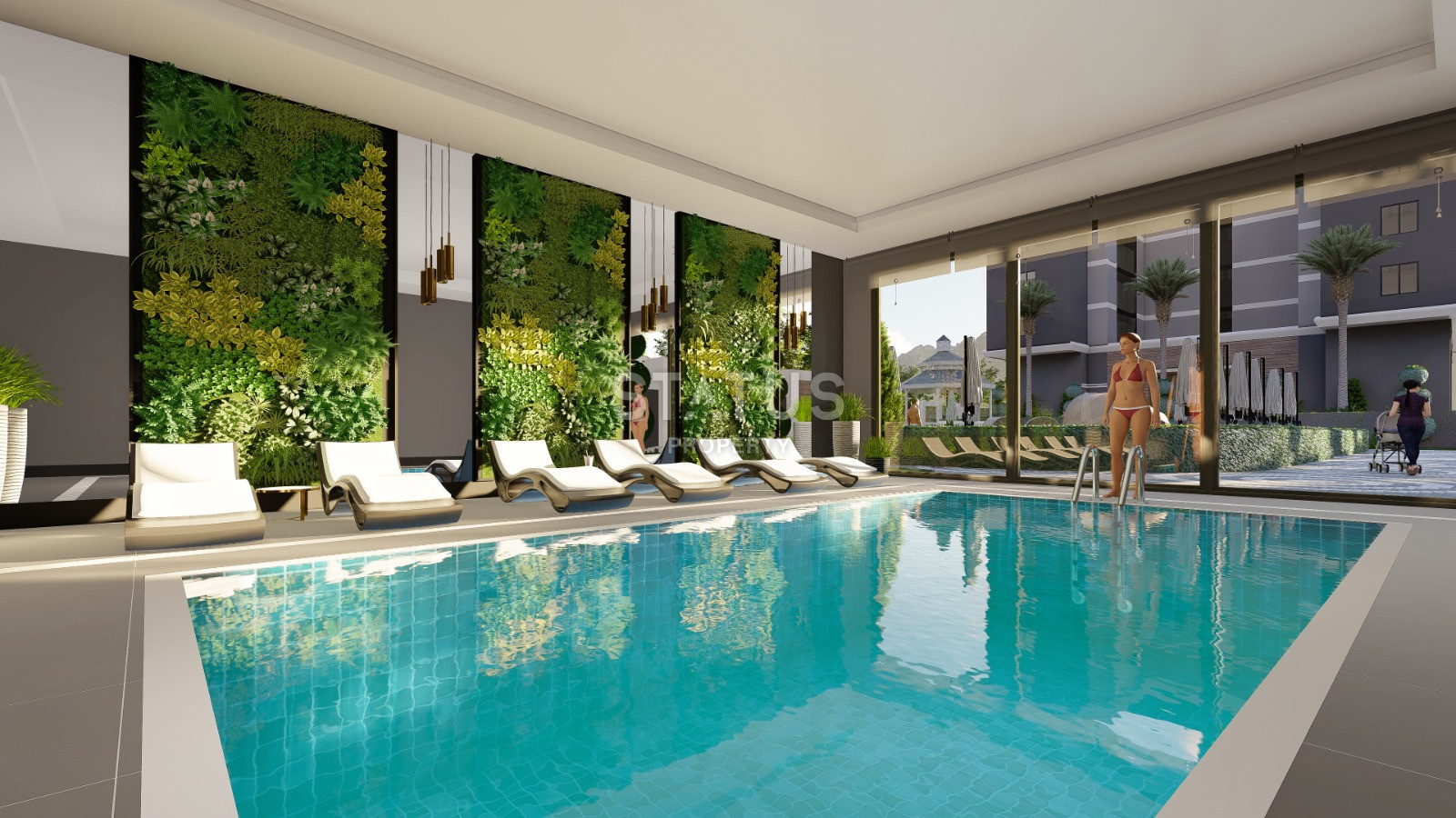 Complex on the first coastline in Kargicak. Apartments and penthouses from 50 to 175 m2. фото 18