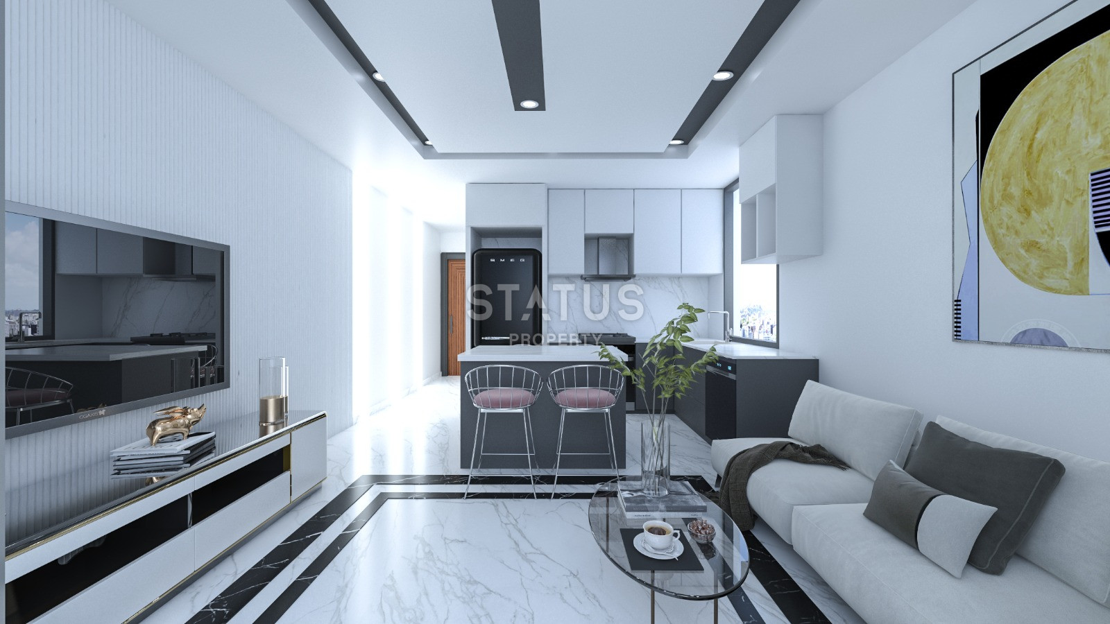 The last two penthouses in the new complex at Cleopatra, 118 - 142 m2 фото 18