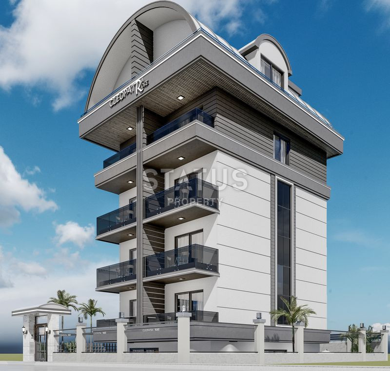 Апартаменты 1+1 и пентхаусы 2+1 возле пляжа Клеопатры, 55-117 м2. фото 7