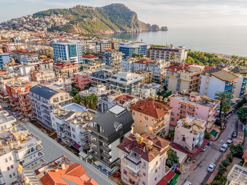 Апартаменты 1+1 и пентхаусы 2+1 возле пляжа Клеопатры, 55-117 м2. фото 9