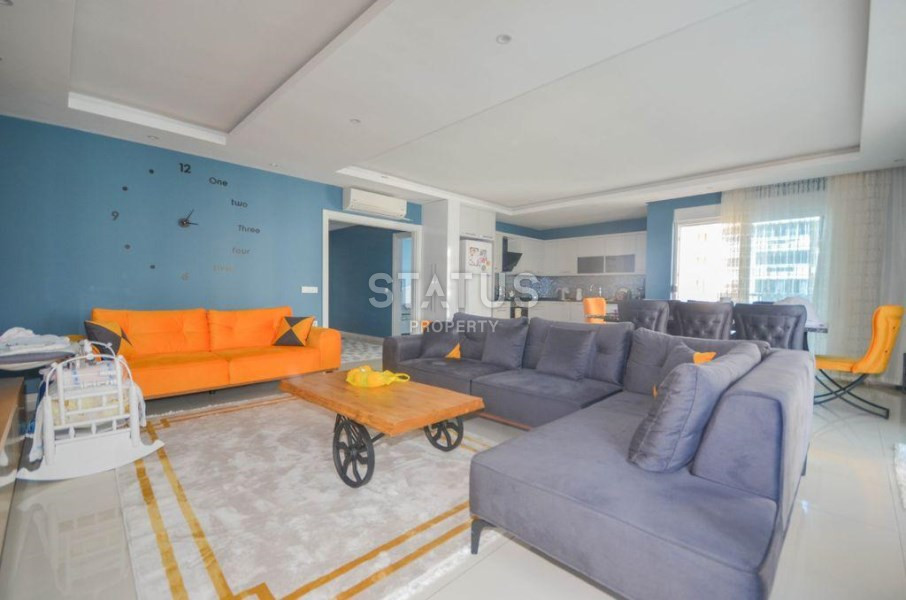 Spacious furnished apartment 2+1 150 meters from the sea in Mahmutlar. фото 10