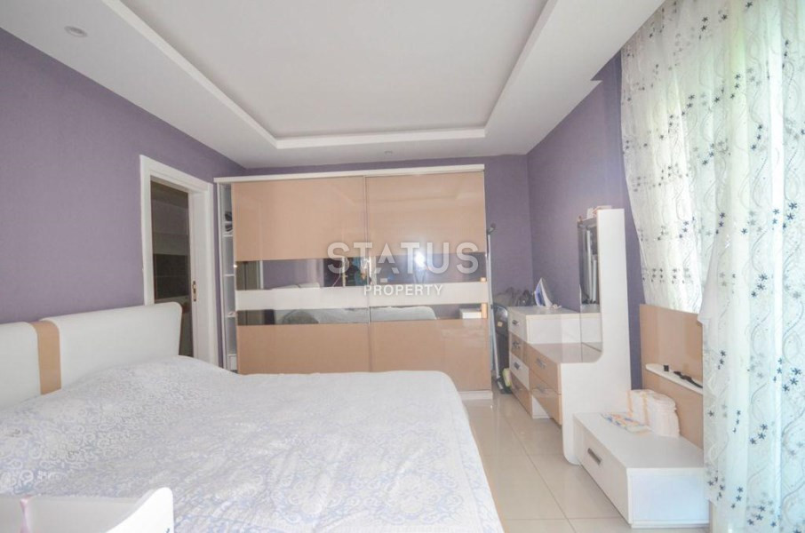 Spacious furnished apartment 2+1 150 meters from the sea in Mahmutlar. фото 14