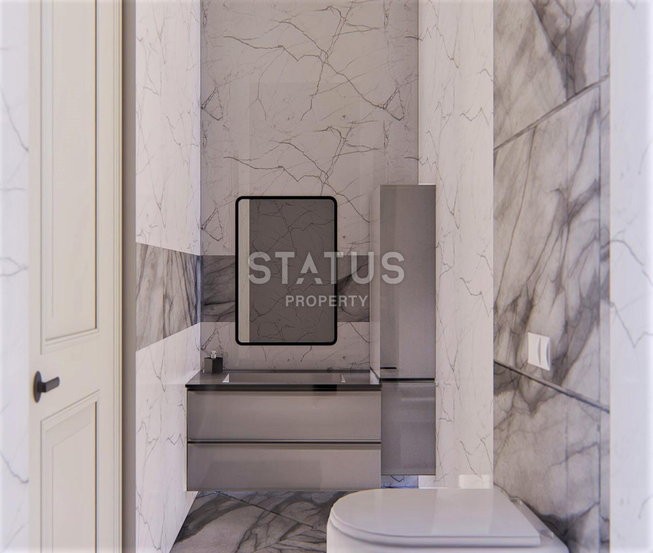 Апартаменты 1+1 и 2+1 от 50 до 138 м2 в новом комплексе у моря в центре Алании. фото 11