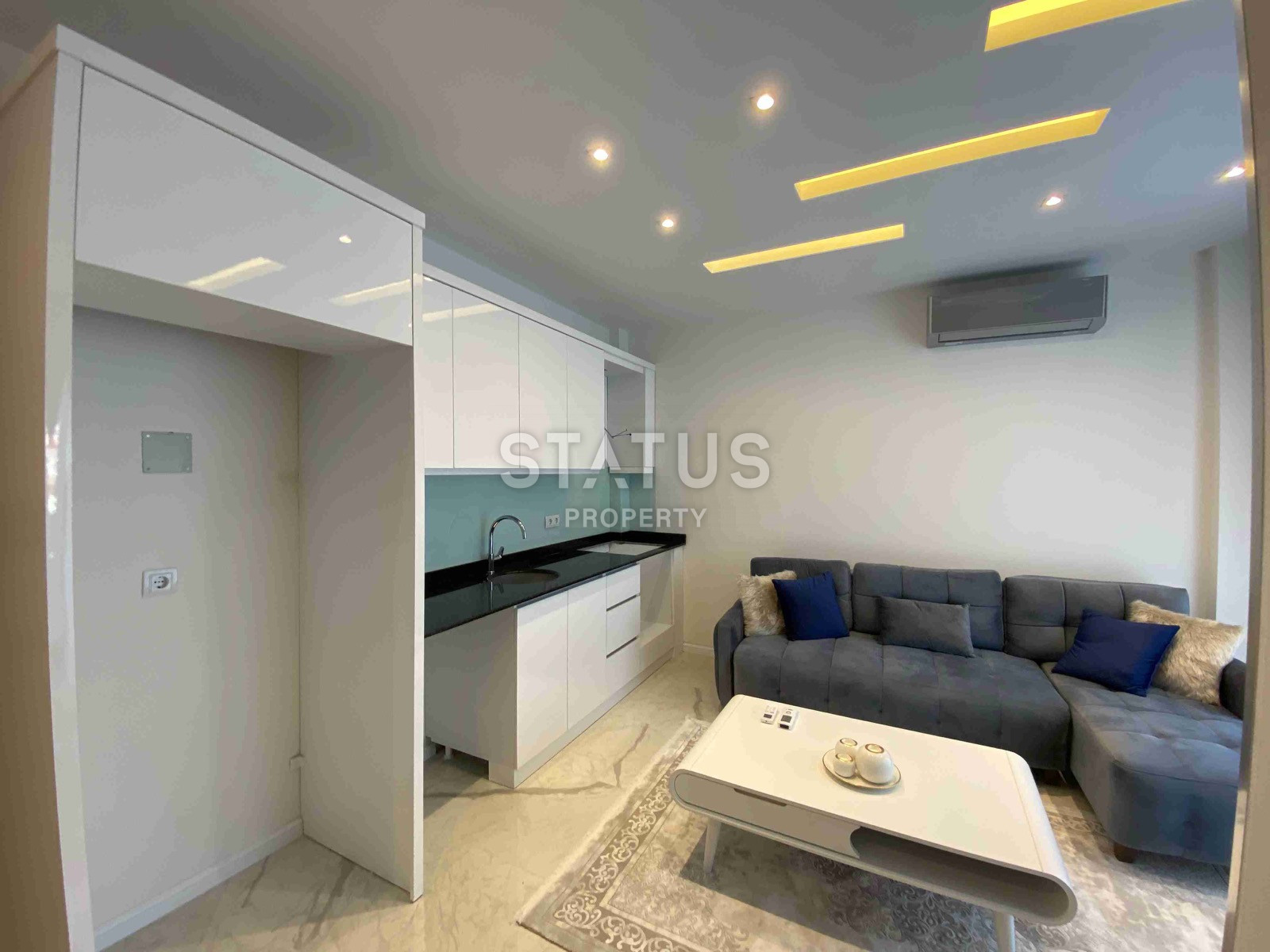 Апартаменты 1+1 и 2+1 от 50 до 138 м2 в новом комплексе у моря в центре Алании. фото 24