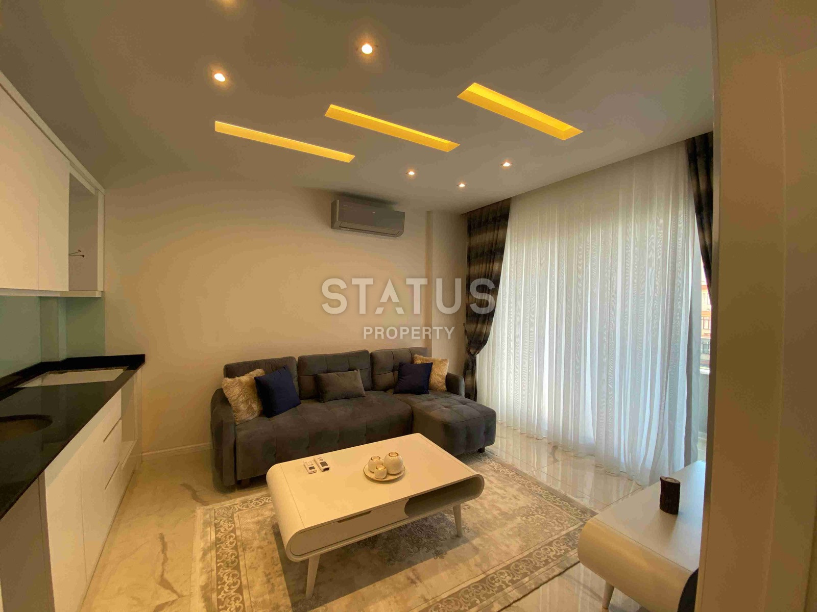 Апартаменты 1+1 и 2+1 от 50 до 138 м2 в новом комплексе у моря в центре Алании. фото 27