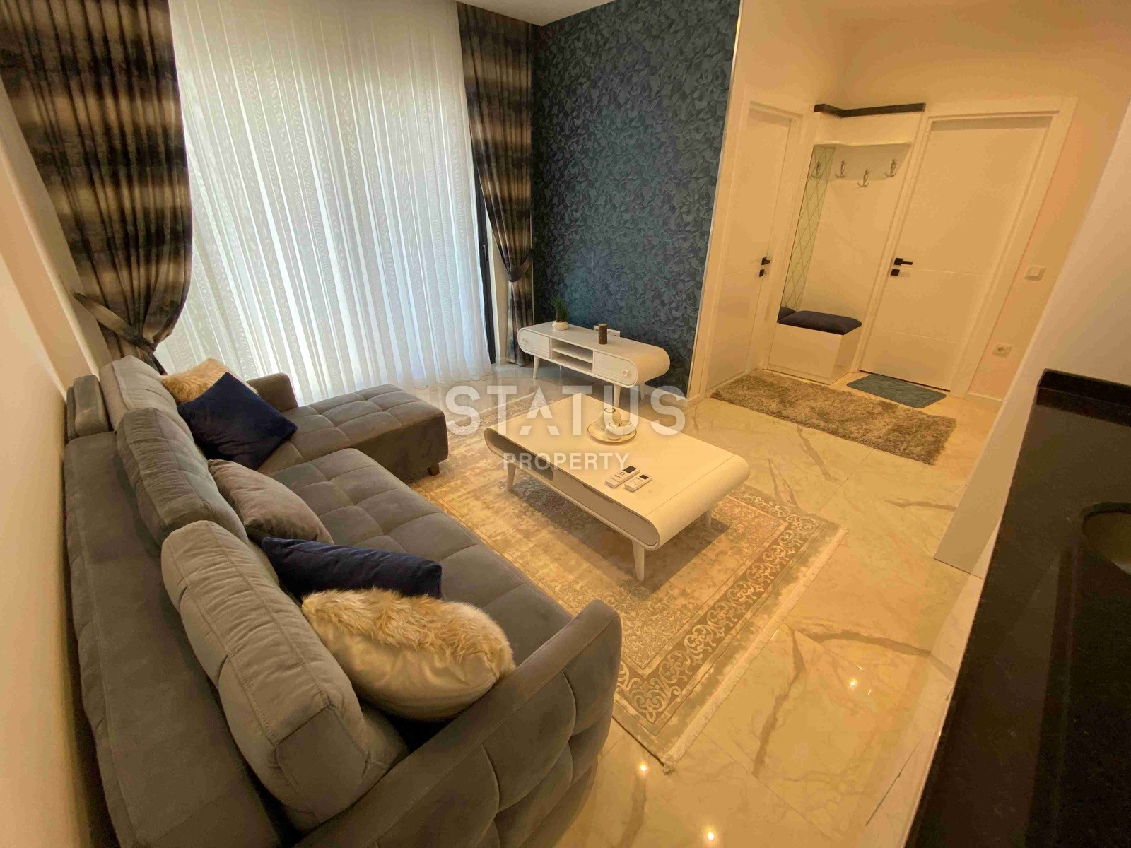 Апартаменты 1+1 и 2+1 от 50 до 138 м2 в новом комплексе у моря в центре Алании. фото 37