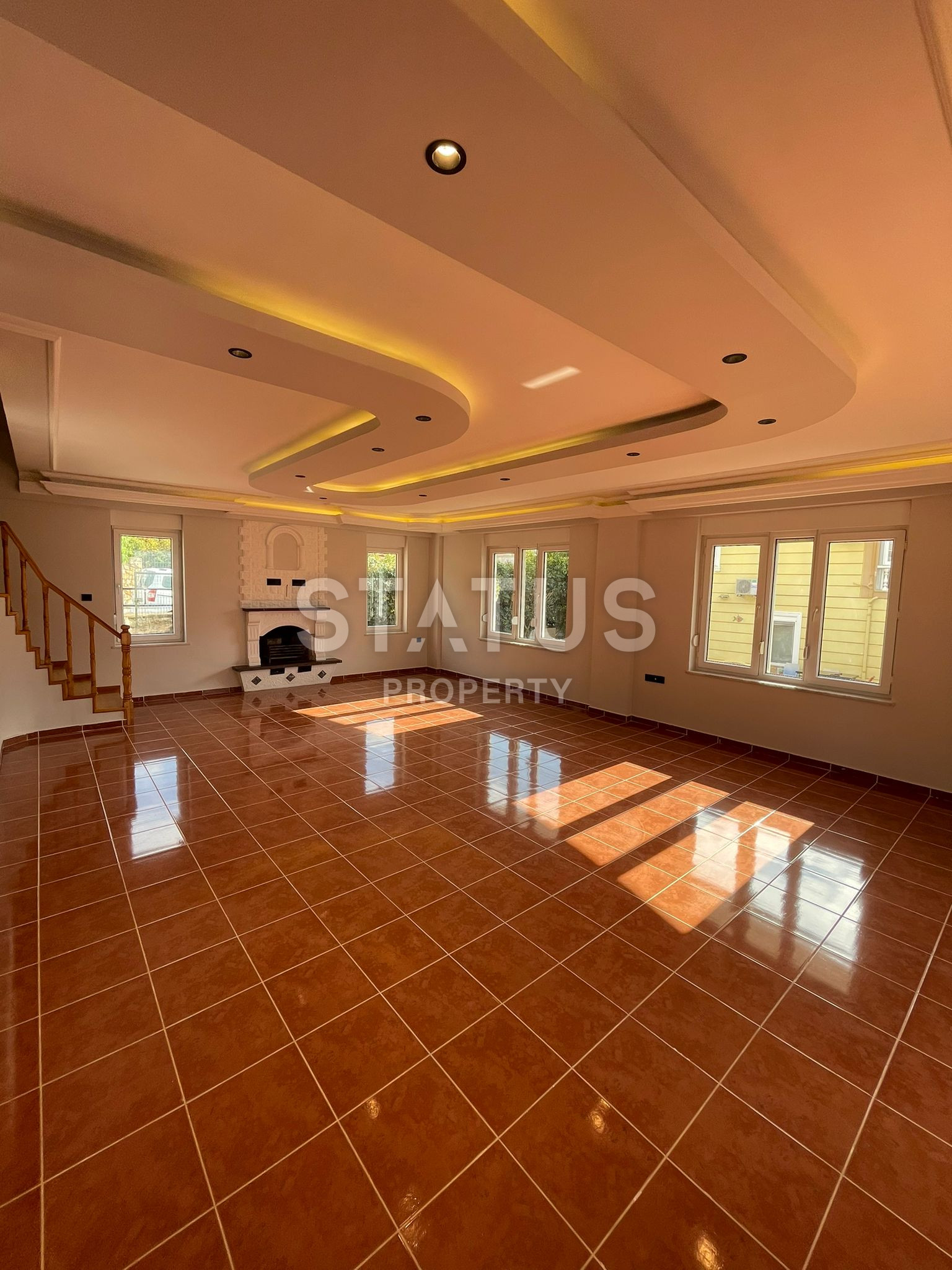 Large villa 3+1 with a swimming pool in the Kargicak area, 650 m2 фото 9