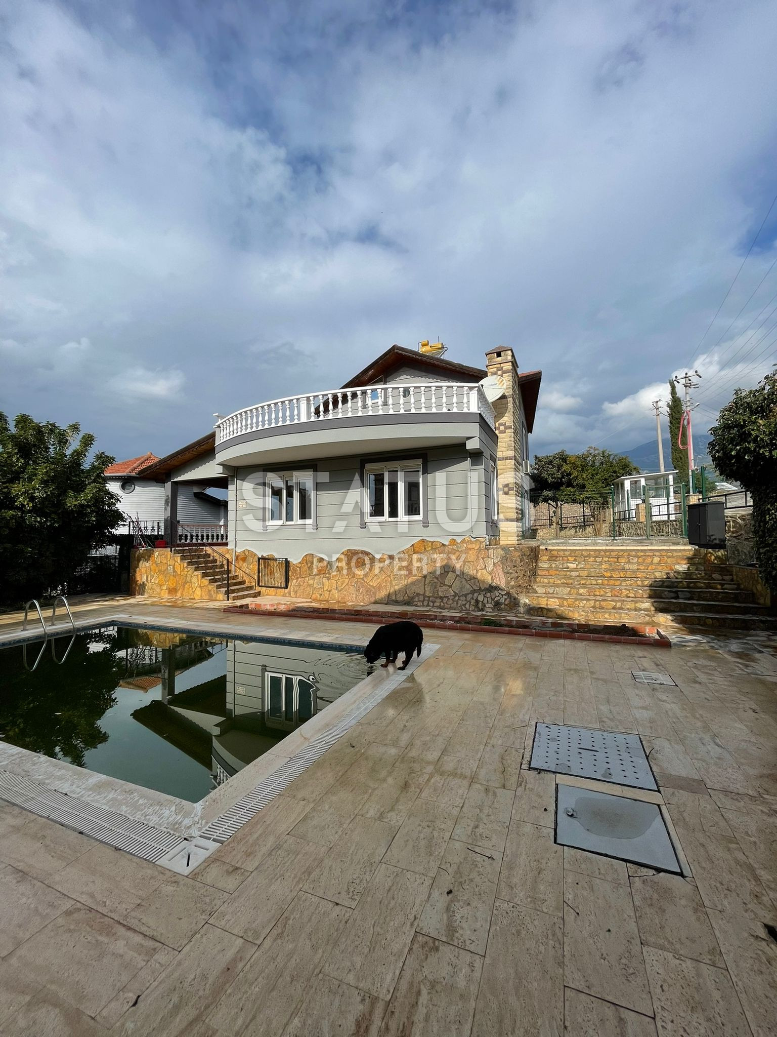 Large villa 3+1 with a swimming pool in the Kargicak area, 650 m2 фото 33