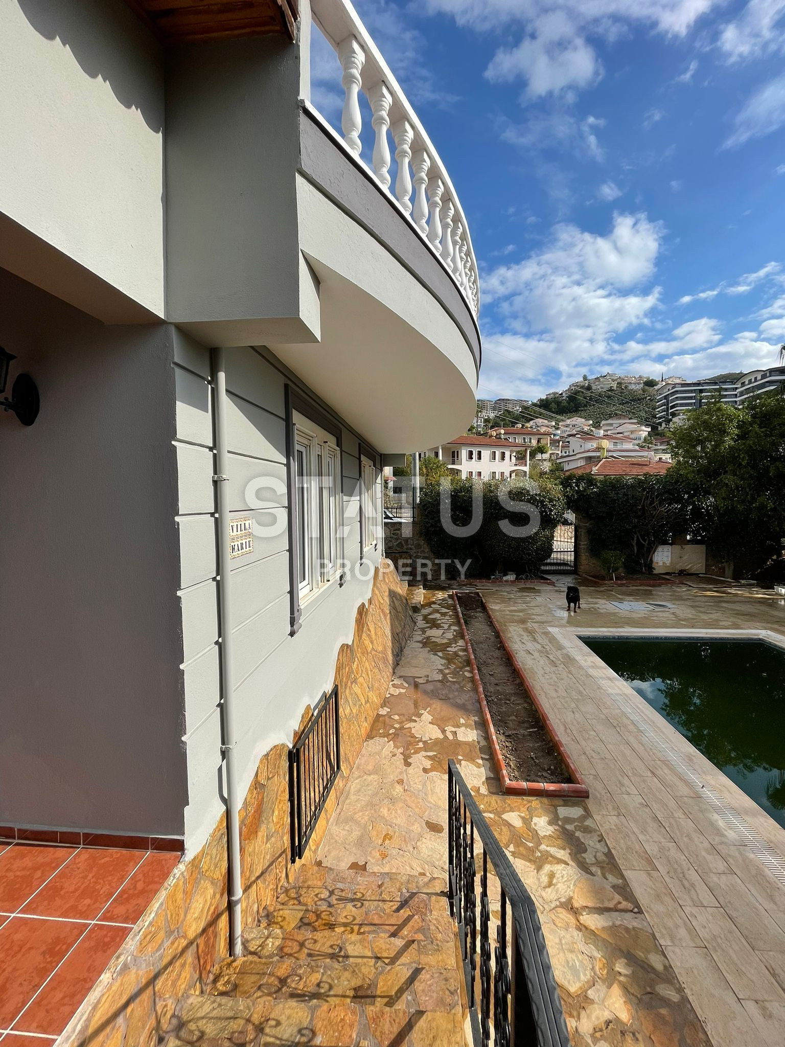 Large villa 3+1 with a swimming pool in the Kargicak area, 650 m2 фото 49