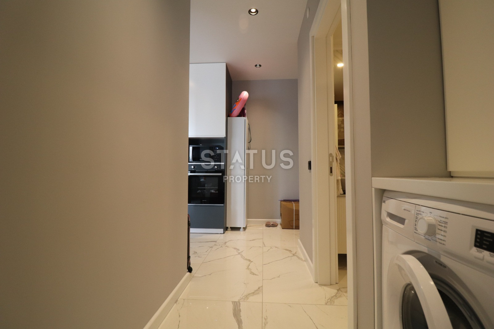 Квартира с мебелью 1+1 в новом комплексе, в центре Алании, 55 кв.м. фото 3