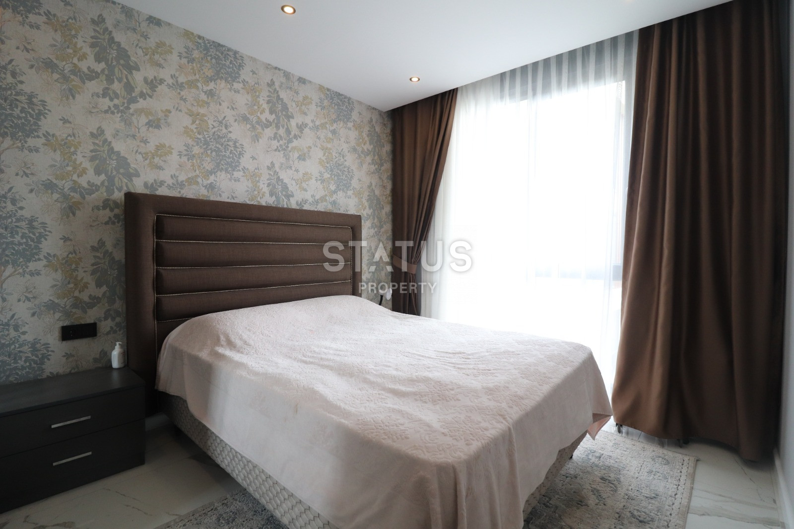 Квартира с мебелью 1+1 в новом комплексе, в центре Алании, 55 кв.м. фото 4