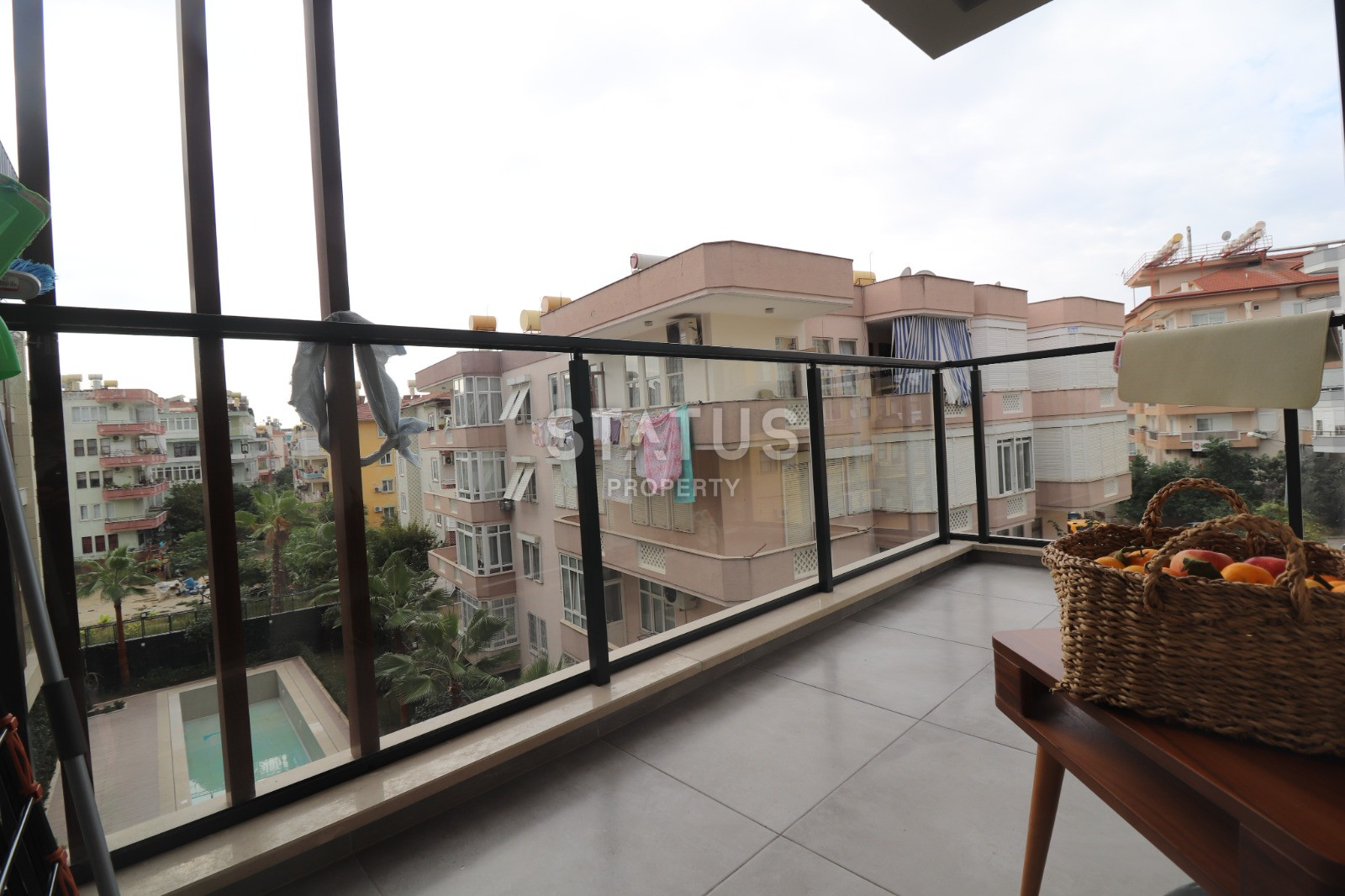 Квартира с мебелью 1+1 в новом комплексе, в центре Алании, 55 кв.м. фото 14