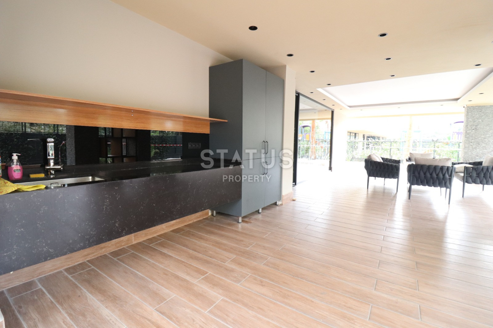 Квартира с мебелью 1+1 в новом комплексе, в центре Алании, 55 кв.м. фото 17