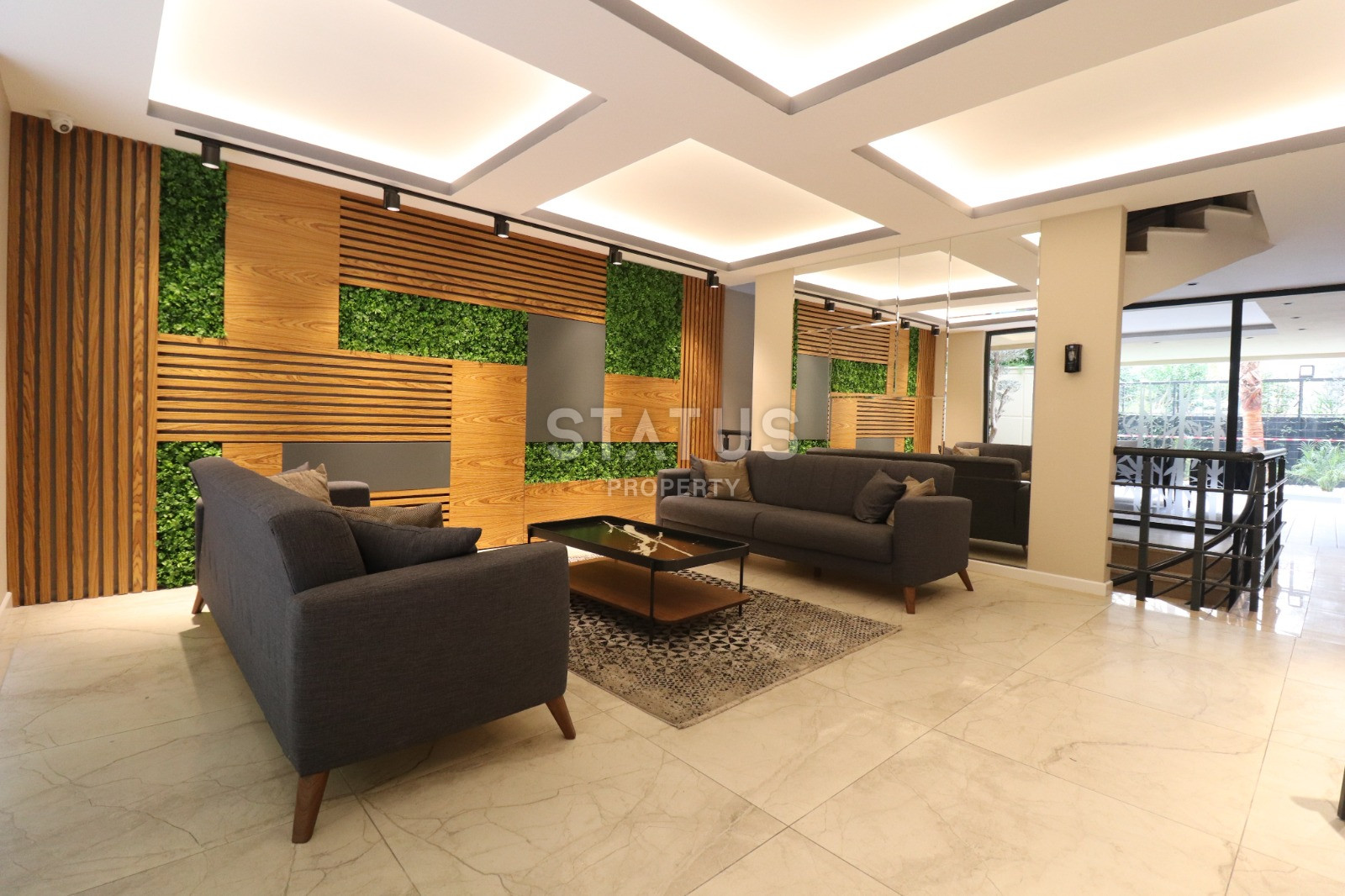 Квартира с мебелью 1+1 в новом комплексе, в центре Алании, 55 кв.м. фото 20