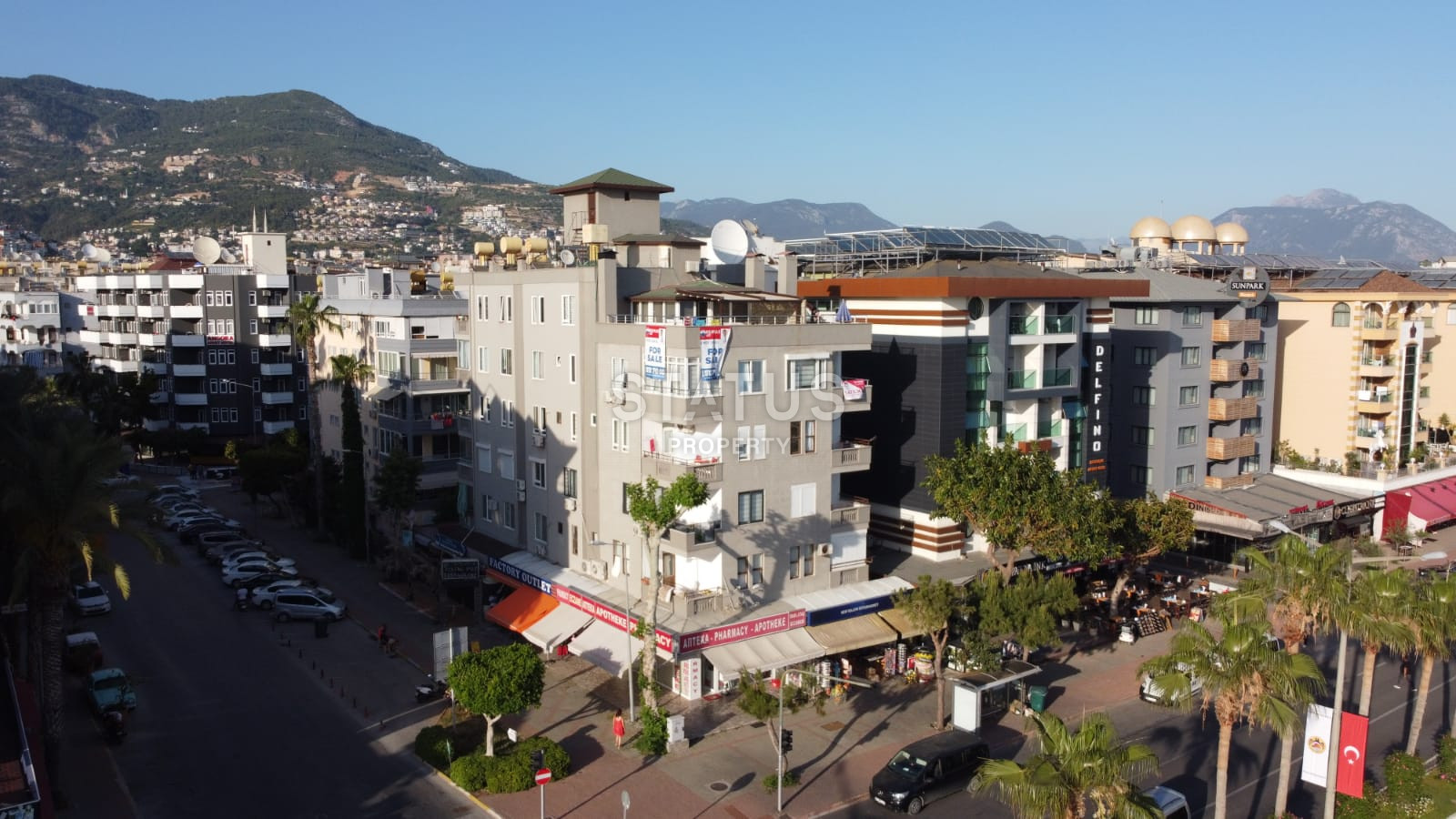 Three-room apartment with a sea view, 70 meters from the Cleopatra beach, 80 sq.m. фото 13