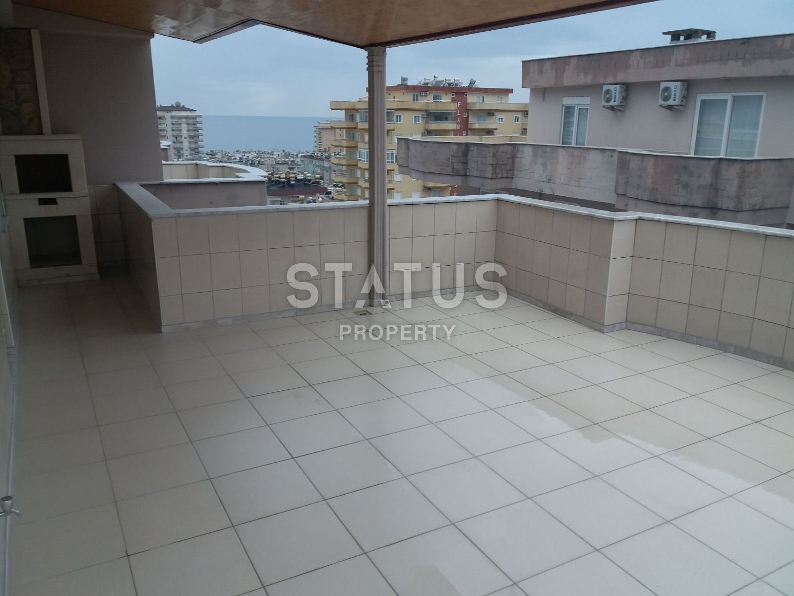 Меблированный пентхаус с шикарным видом на море и горы, в 250 метрах от Средиземного моря, 200 м2 фото 3