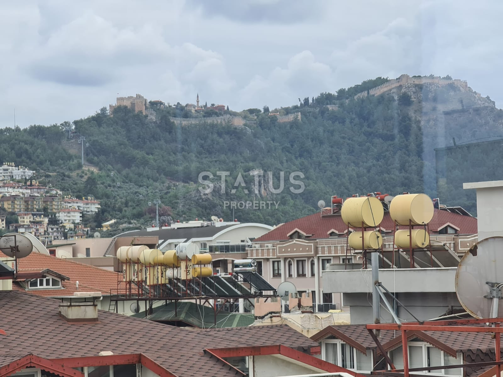 Двухуровневые апартаменты 2+1 в центре Алании в новом доме с видом на горы и Аланийскую Крепость, 120м2 фото 4