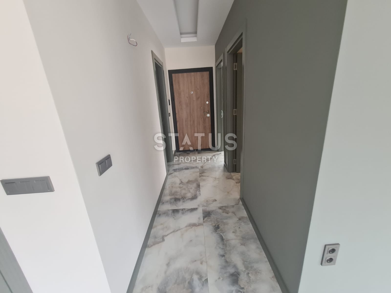 Двухуровневые апартаменты 2+1 в центре Алании в новом доме с видом на горы и Аланийскую Крепость, 120м2 фото 7